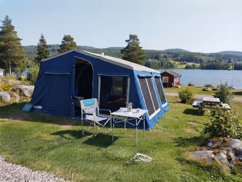Zeltanhänger OUTDOOR L, inkl Vorzelt und Bordwanderhöhung